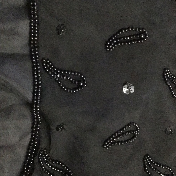 Beaded tank with silk shell, M - Picture 3 of 3